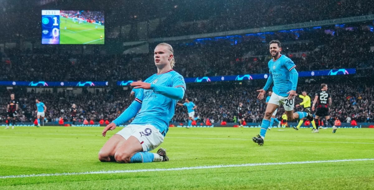 Manchester City, Leibzig Porto, Inter, Champions League, Erling Haaland, goles