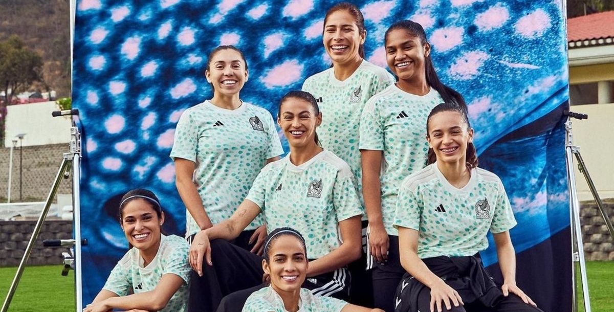 Selección Mexicana, femenil, nuevo uniforme, presentación, tiburón ballena, adidas