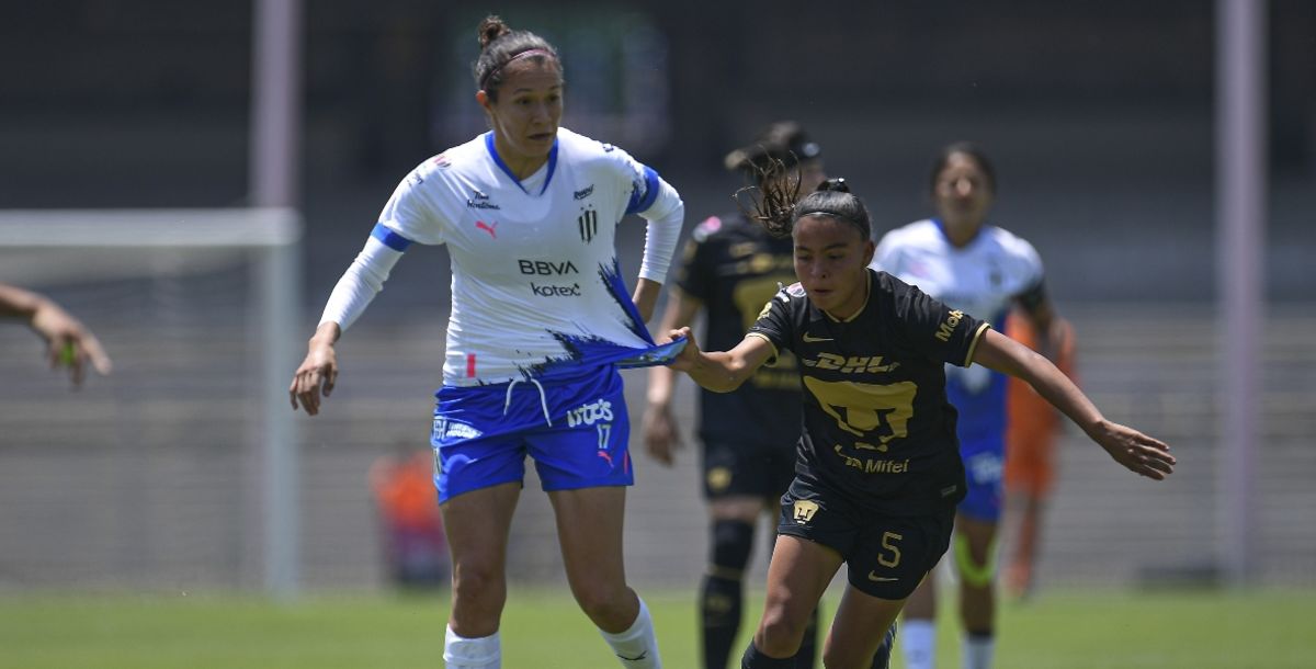 Rayadas, Monterrey, Pumas Femenil, Liga MX Femenil, transmisión, en vivo, online, hoy