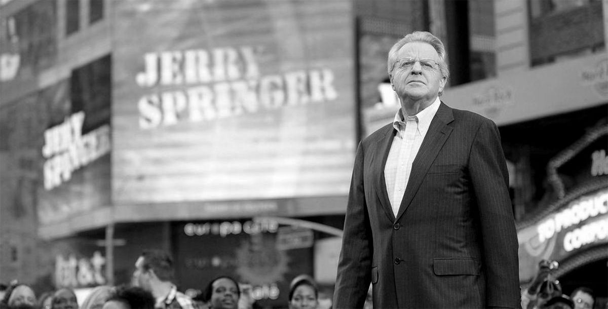Televisión, Jerry Springer, TV, The Jerry Springer Show, abuelo de la televisión basura, Oprah Winfrey, política, Talk Show, Cincinnati, peleas, broncas, entrevistas