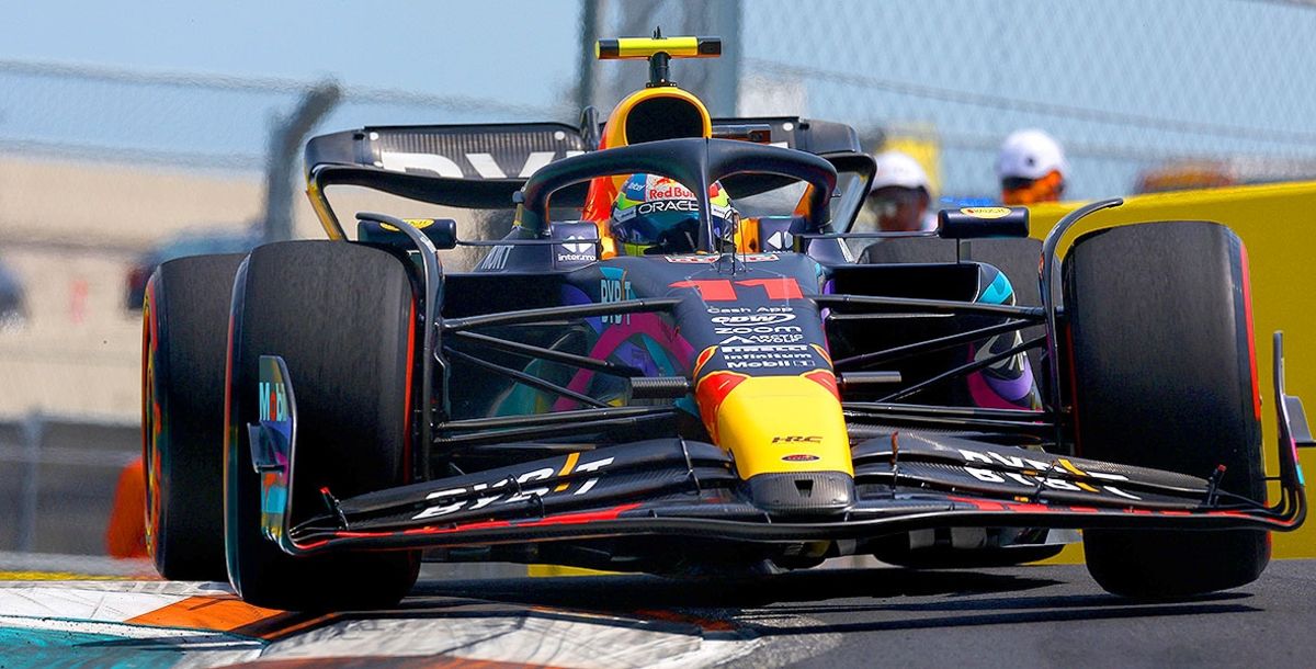 F1, Gran Premio de Mami, Estados Unidos, Sergio Checo Pérez, Max Verstappen, Red Bull Racing, Mercedes, Ferrari, PL 3, Qualy