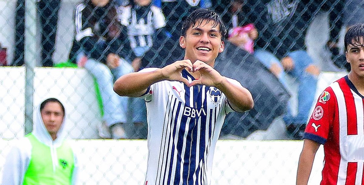 Rayados Sub 18, Monterrey Sub 18, Chivas, Semifinales, Liga MX, Clausura 2023, Liguilla, Ramón Báeza, Ángel Jordan, Joel Domínguez, José Treviño