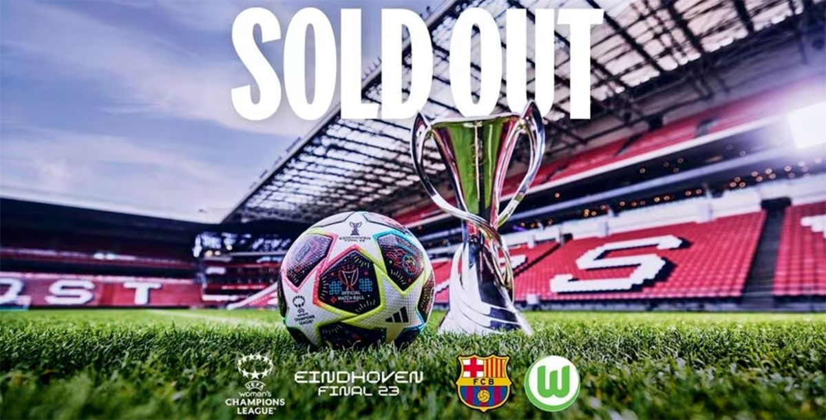 UEFA Champions League Femenil, UWCL, Barcelona, Wolfsburgo, Final, PSV Stadium, Países Bajos, entradas agotadas, Champions Femenil