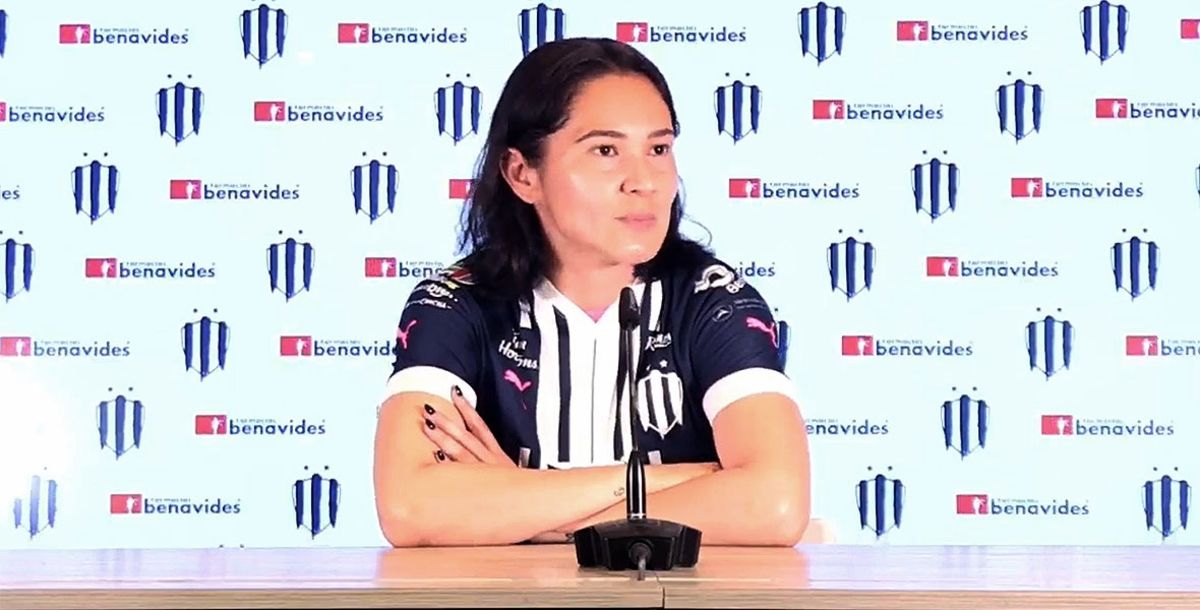 Desirée Monsiváis, Rayadas, Monterrey, Liga MX Femenil, Clausura 2023, Liguilla, Semifinales, VAR