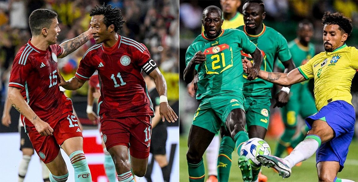 Fecha FIFA, Brasil, Senegal, Colombia, Alemania, Portugal, Islandia, Cristiano Ronaldo, Eliminatorias Sudamericanas, amistosos