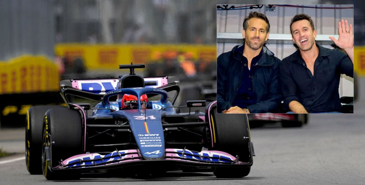 Famosos, F1, Ryan Reynolds, Alpine, Rob McElhenney, Michael B Jordan, Maximum Effort Investments, Otro Capital, RedBird Capital Partners