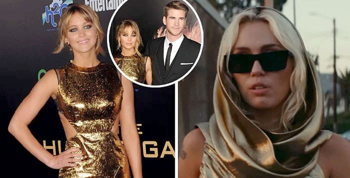 Cine, Jennifer Lawrence, Miley Cyrus, Liam Hemsworth, Flowers, canción, divorcio, referencias