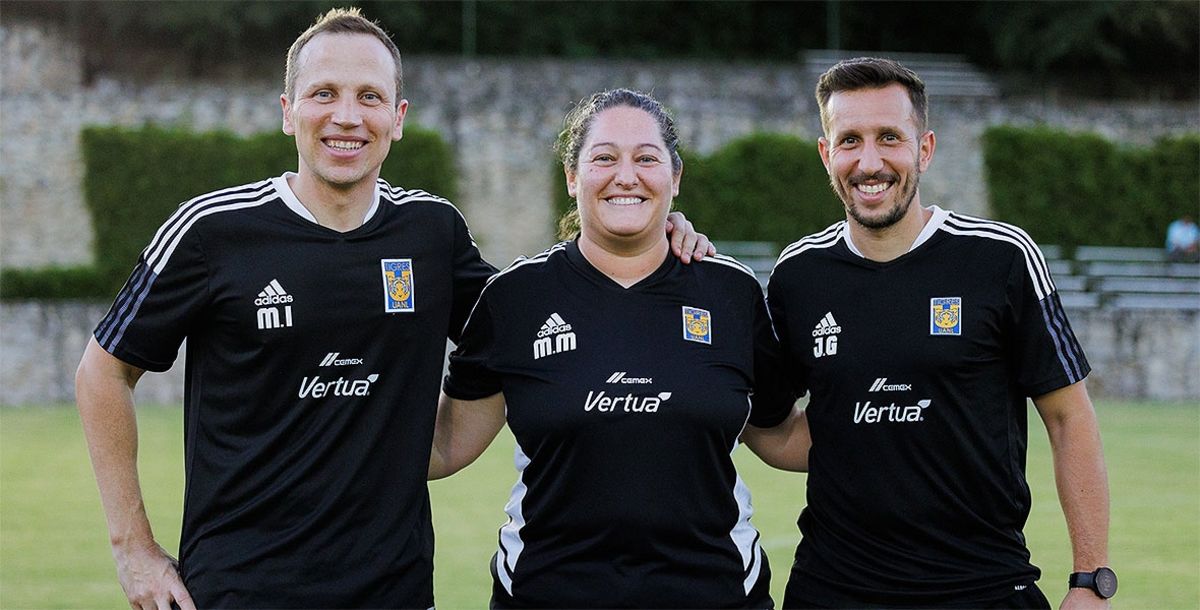 Tigres Femenil, Milagros Martínez, Mario Ibáñez Manceba, Jesús García Gutiérrez, Liga MX Femenil, Apertura 2023, cuerpo técnico