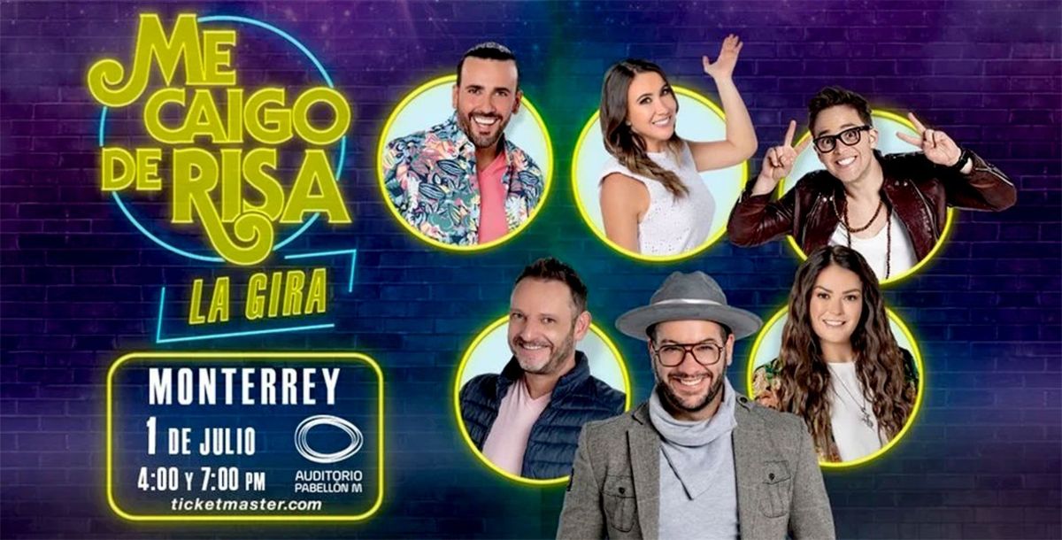 Televisión, Me caigo de risa, Faisy, Fastlicht, Mariana, Mariazel, Michell, Auditorio Pabellón M