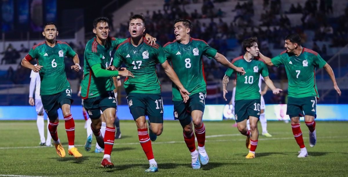 Juegos Centroamericanos, México Sub 23, Costa Rica, partido, en vivo