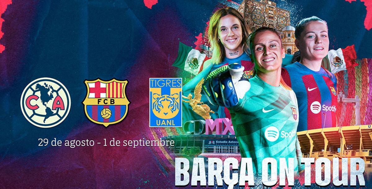 Tigres Femenil, Barcelona, Liga MX Femenil, América, campeones, Champions League, Campeón de Liga, Campeón de Campeones