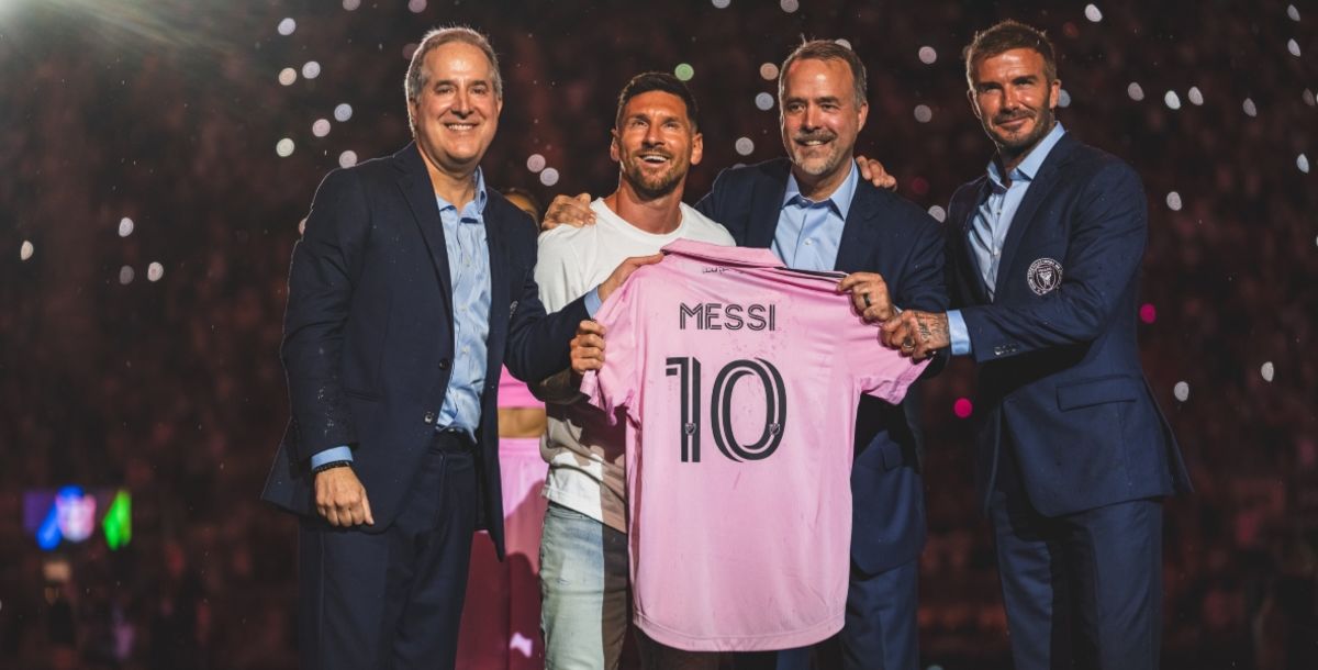 Lionel Messi, Inter de Miami, presentación, Sergio Busquets, DRV PNK Stadium