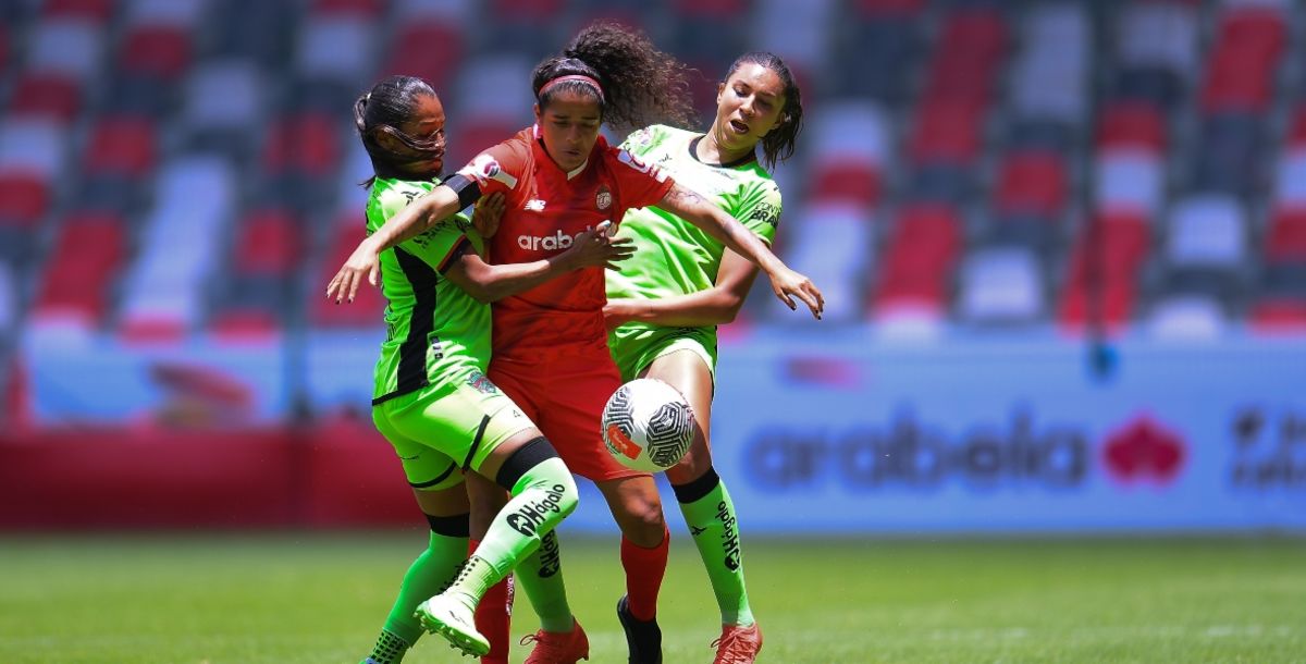 Juárez Femenil, Toluca, Liga MX Femenil, Mariel Román, Jasmine Casarez