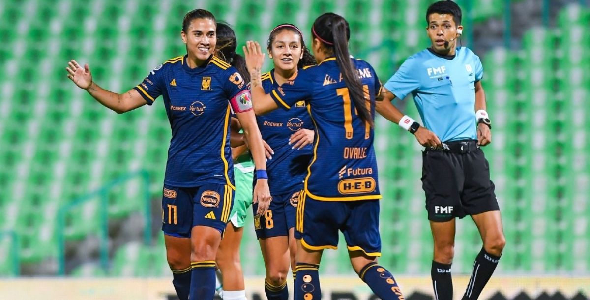 Liga MX Femenil, Apertura, Tigres, Santos, goleadas, historial