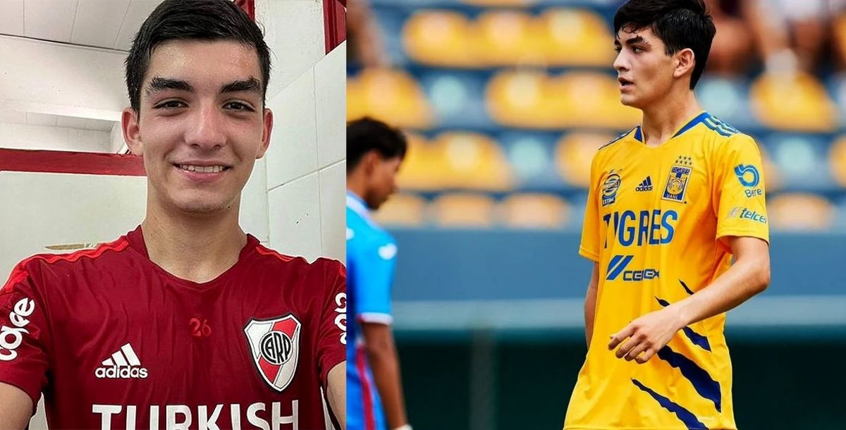 Diego Arria, Tigres, River Plate, Fuerzas Básicas, Liga MX, Francisco Flaco Gómez, Argentina, Quinta División