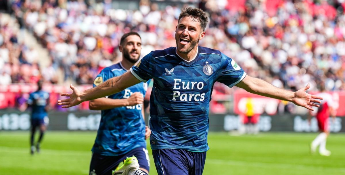 Santiago Giménez, Feyenoord Roterdam, Eredivisie, gol, resumen, Utrecht