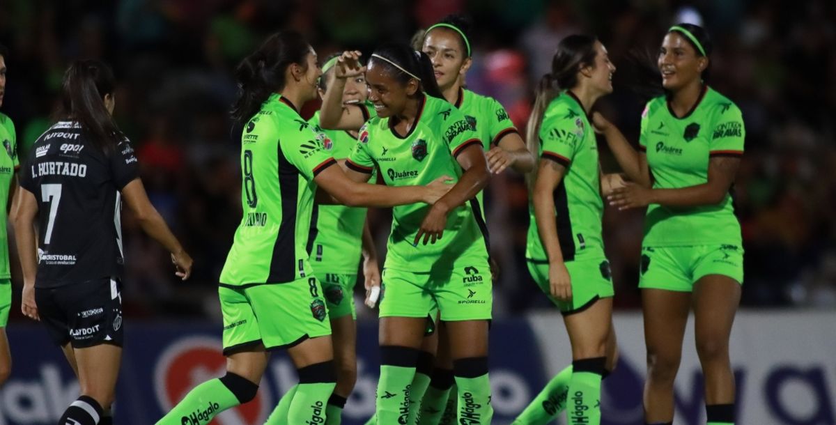 Juárez Femenil, Bravas, Liga MX Femenil, Necaxa, Centellas, resumen, goles