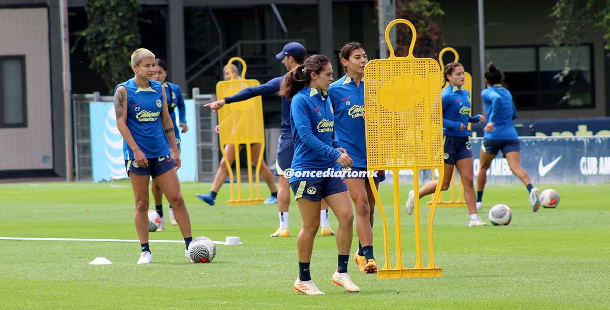 Liga MX Femenil, América, Águilas, Katty Martínez, Andrea Pereira, Kiana Palacios, Ángel Villacampa, Necaxa, Centellas