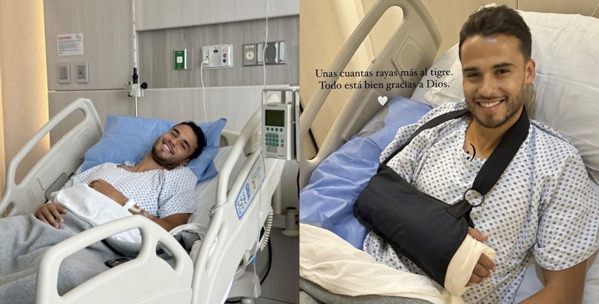 Tigres, Diego Reyes, fractura, dedo meñique, mano derecha, operación, Clásico Regio, Houston