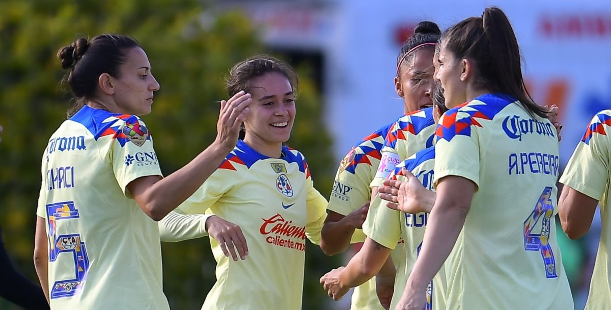 América Femenil, Necaxa, Aylin Avilez, Liga MX Femenil, Andrea Pereira, goles, resumen
