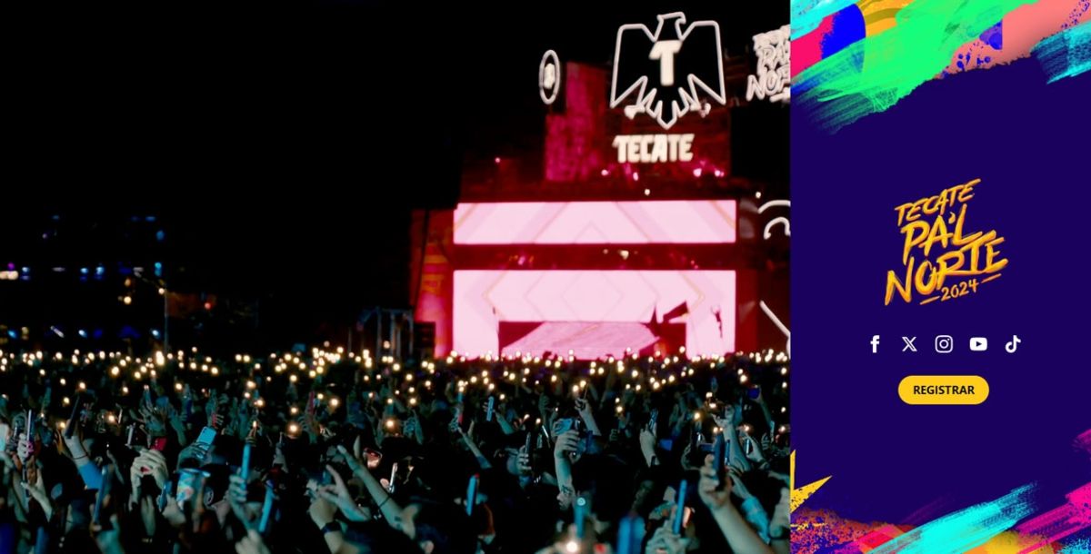 Música, Tecate Pal Norte, Parque Fundidora, 29 al 31 de marzo del 2024, Blink-182, Keane, Bad Bunny, Peso Pluma, Bizarrap, Ed Sheeran, Kenia Os
