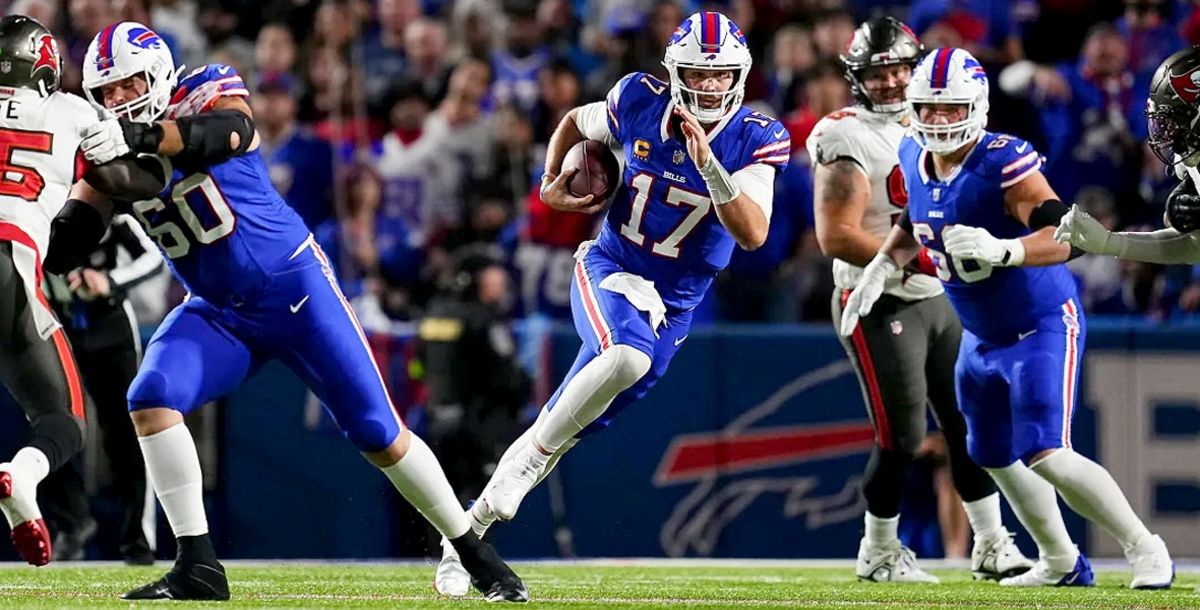 NFL, Semana 8, Bills, Buffalo, Buccaneers, Tampa Bay, Josh Allen, Baker Mayfield, Highmark Stadium, Stefon Diggs, Gabriel Davis, Dalton Kincaid