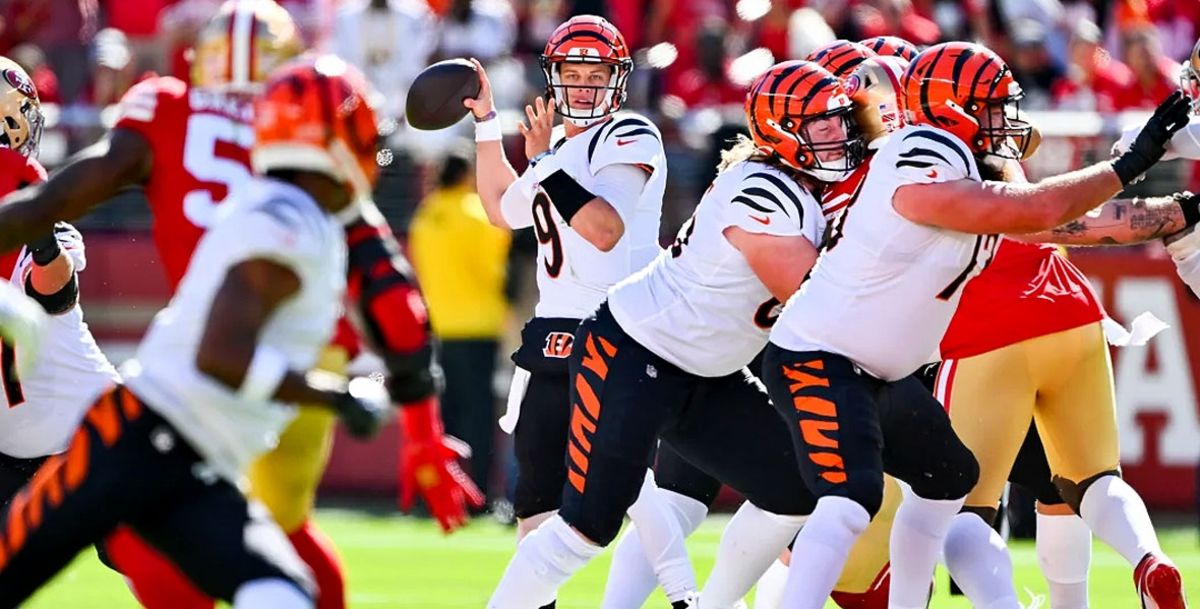 NFL, Semana 8, Bengals, 49ers, Joe Burrow, Broncos, Chiefs, Russell Wilson, Patrick Mahomes, Trevor Kelce, Taylor Swift, Jets, Giants, Seahawks, Browns, resultados