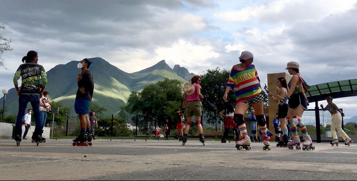 Cultura, comunidad LGBTIQ+, disco en patines, patines, comunidades LGBTIQ, parque fundidora, Gil Cerezo