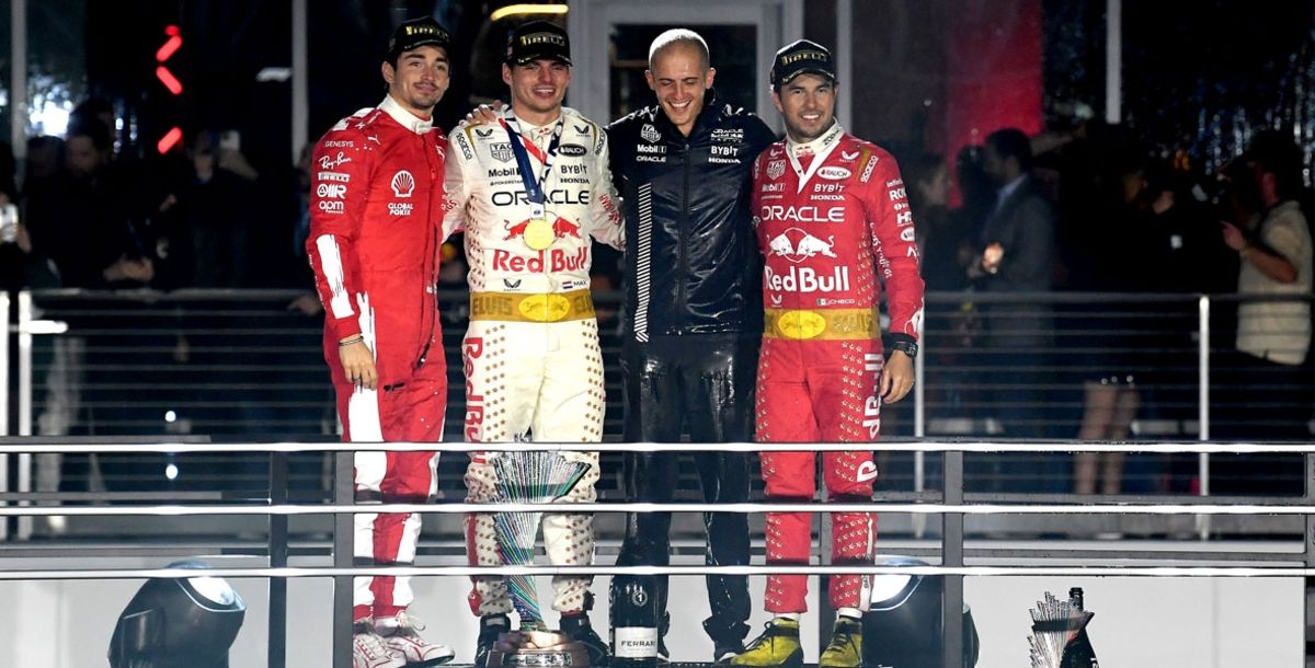 F1, Fórmula Uno, Gran Premio de Las Vegas, carrera, Sergio Checo Pérez, Max Verstappen, Red Bull Racing, Mercedes, Ferrari, McLaren