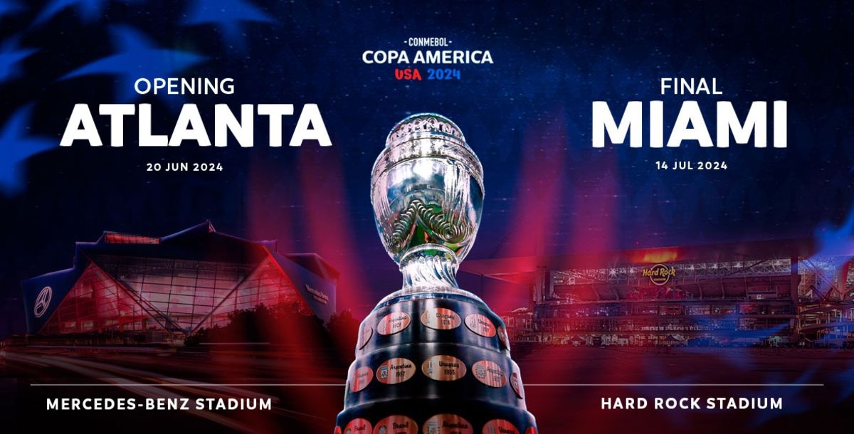 Copa América, Conmebol, Concacaf, Estados Unidos, Atlanta, Miami, sedes, sorteo, México, Selección Mexicana