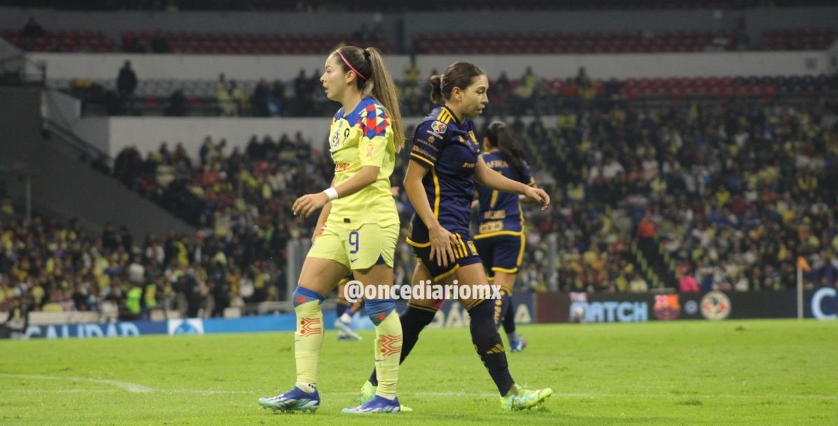 Liga MX Femenil, Apertura 2023, Final, Ida, América, Tigres, Maricarmen Reyes, Stephany Mayor, Belén Cruz