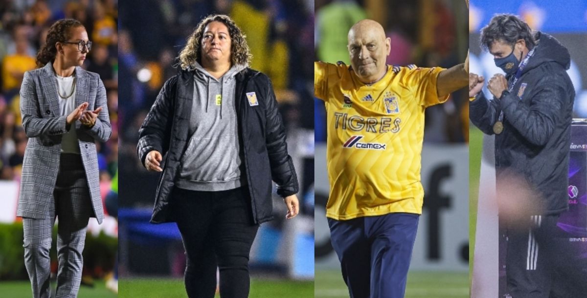 Tigres Femenil, Milagros Martínez, Carmelina Moscato, Roberto Medina, Osvaldo Batocletti