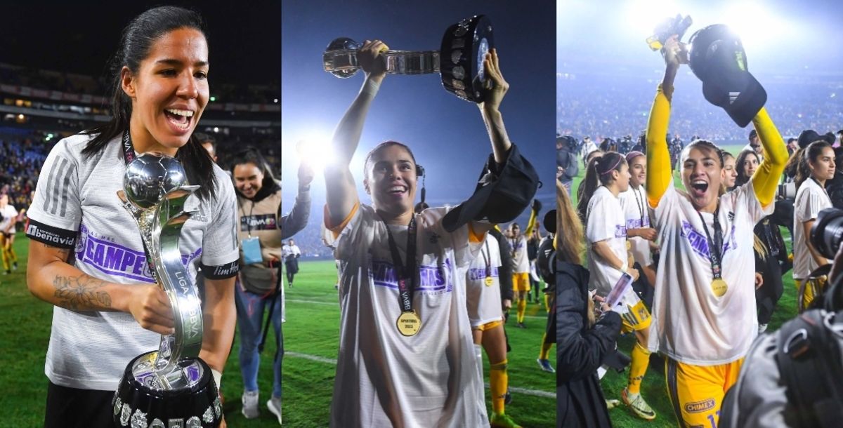 Liga MX Femenil, Final, Tigres, América, Apertura 2023, Jugadoras, Campeonas