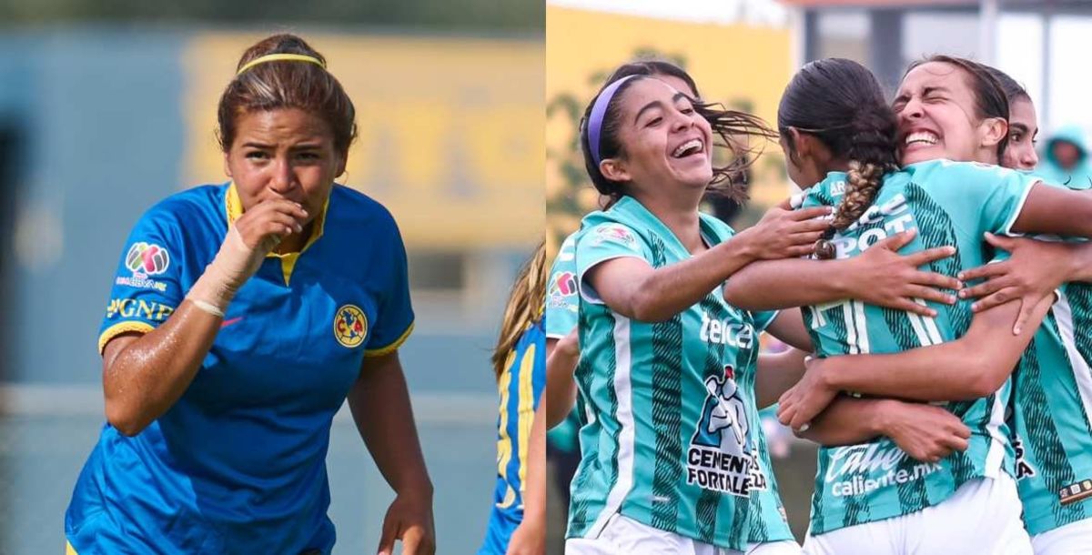 Liga MX Femenil, Apertura 2023, Sub 19, León, América, Final, resultados, semifinales