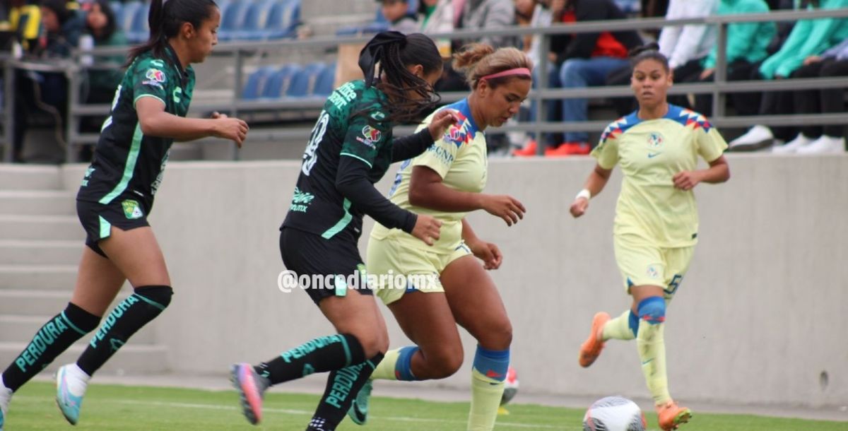 Liga MX Femenil, Sub 19, América, León, Final, Ida, Resultado