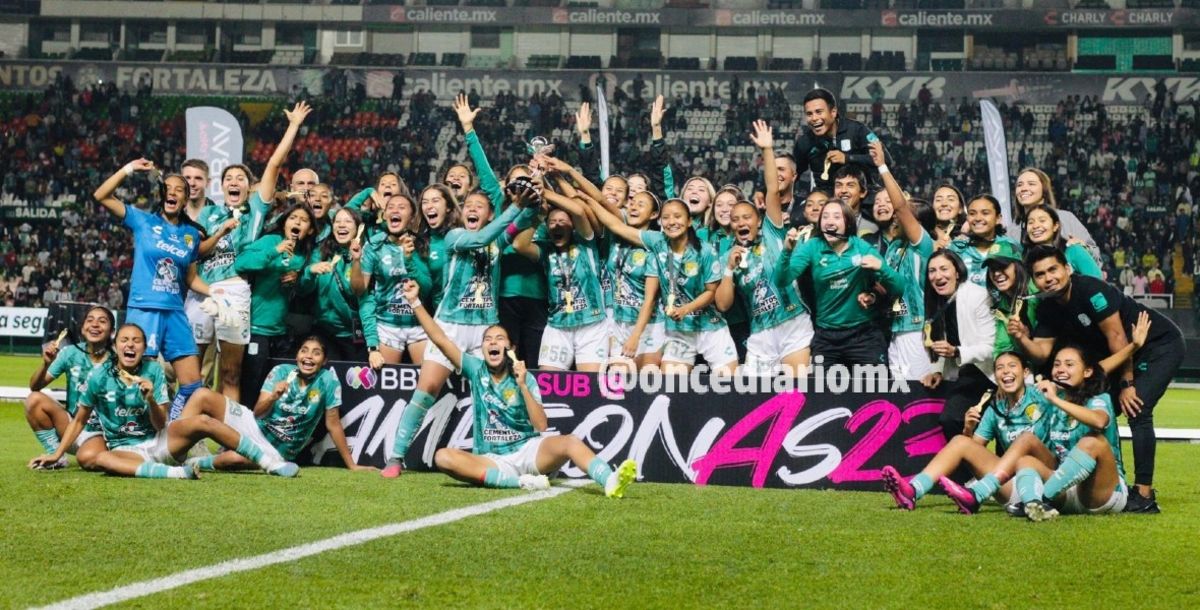 Liga MX Femenil, Apertura 2023, Final, Sub 19, León, América, en vivo, minuto a minuto