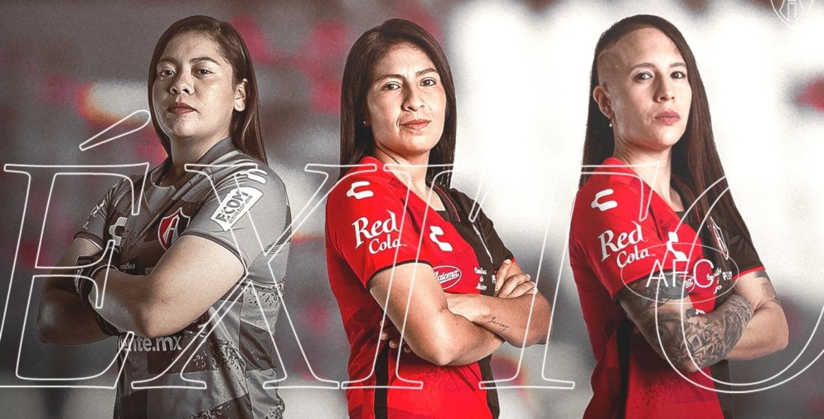 Atlas Femenil, Fabiola Ibarra, Janeth Hernández, Pachuca, Vania Villalobos