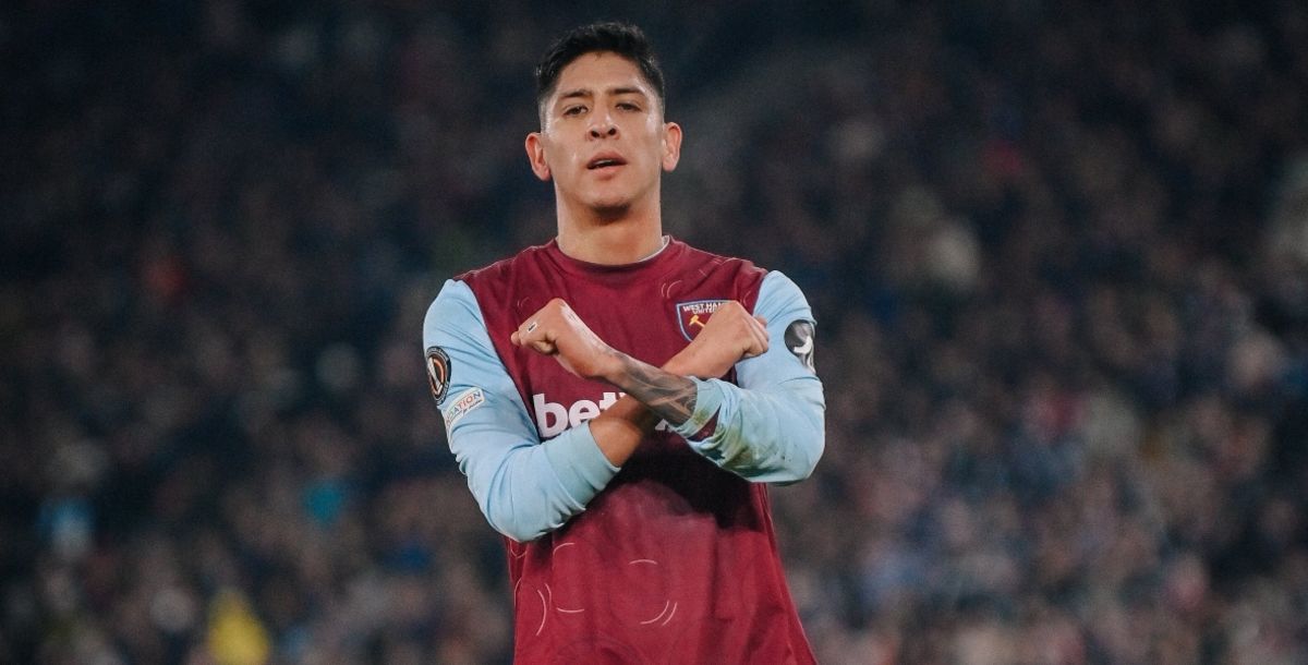 Edson Álvarez, West Ham United, Europa League, gol, resumen, goles