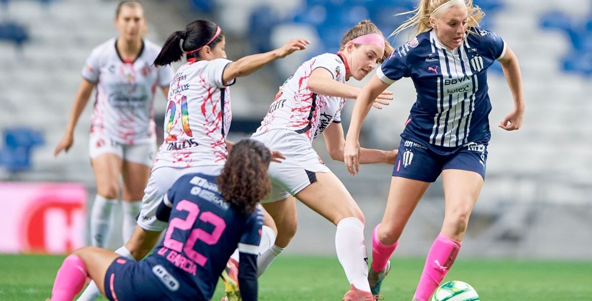 Rayadas, Carlee Giammona, Monterrey, Liga MX Femenil, Clausura 2024, Mariana Cadena, Eva Espejo, Amalia Valverde