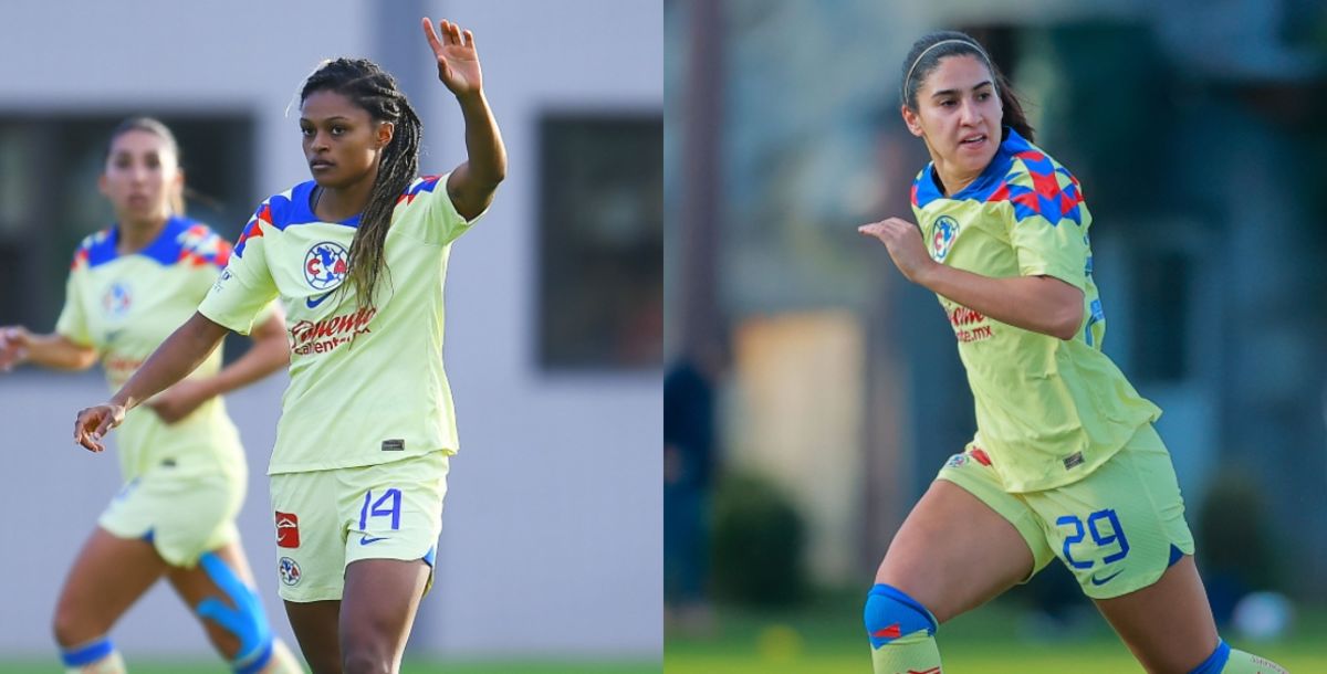 América Femenil, Mariana Cadena, Dayana Martin, debut, Atlas, Liga MX Femenil