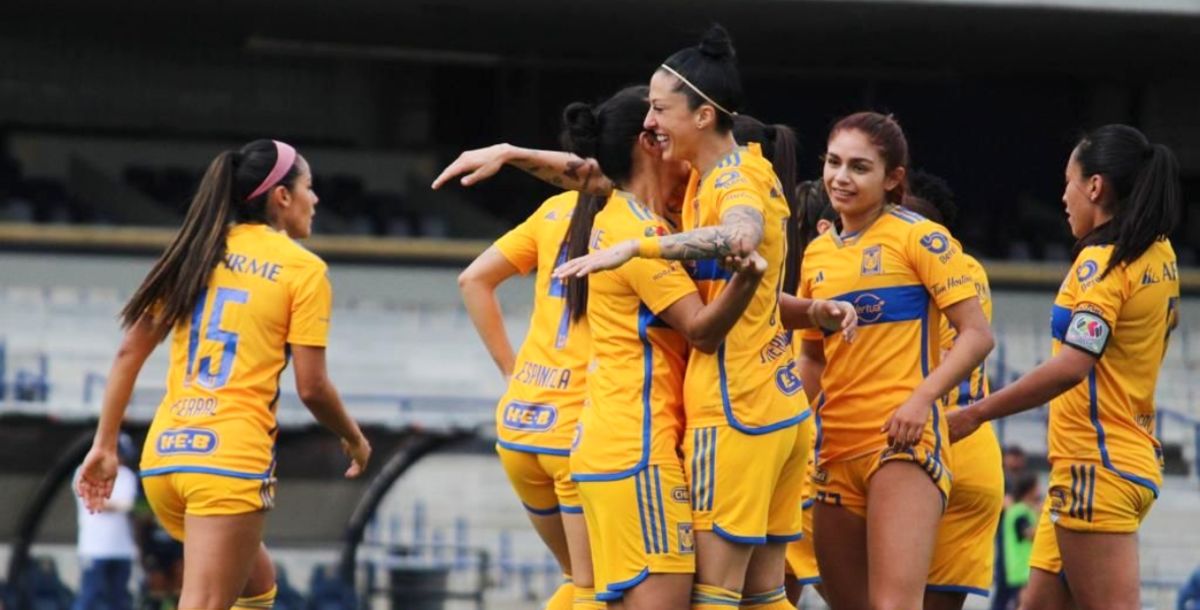 Tigres Femenil, Pumas, Jennifer Hermoso, Liga MX Femenil, asistencia, debut