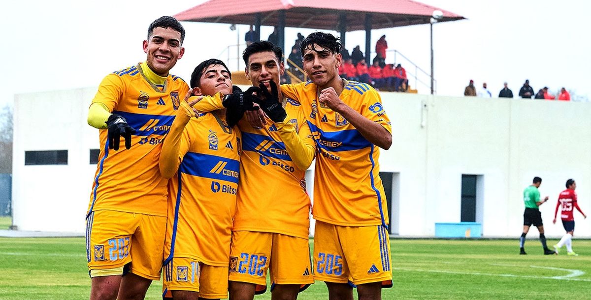 Tigres, Chivas, Liga MX, Sub 23, Sub 18, José Acevedo, Eugenio Pizutto, Miguel Ortega, Axel Pérez, Germán González, Hernán Elizondo, Francisco Gómez