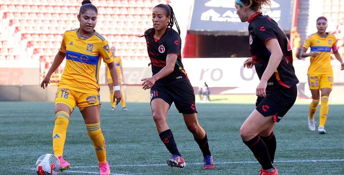 Tigres Femenil, Xolos, Tijuana, Liga MX Femenil, Clausura 2024, Jornada 5, Juan Romo, Milagros Martínez