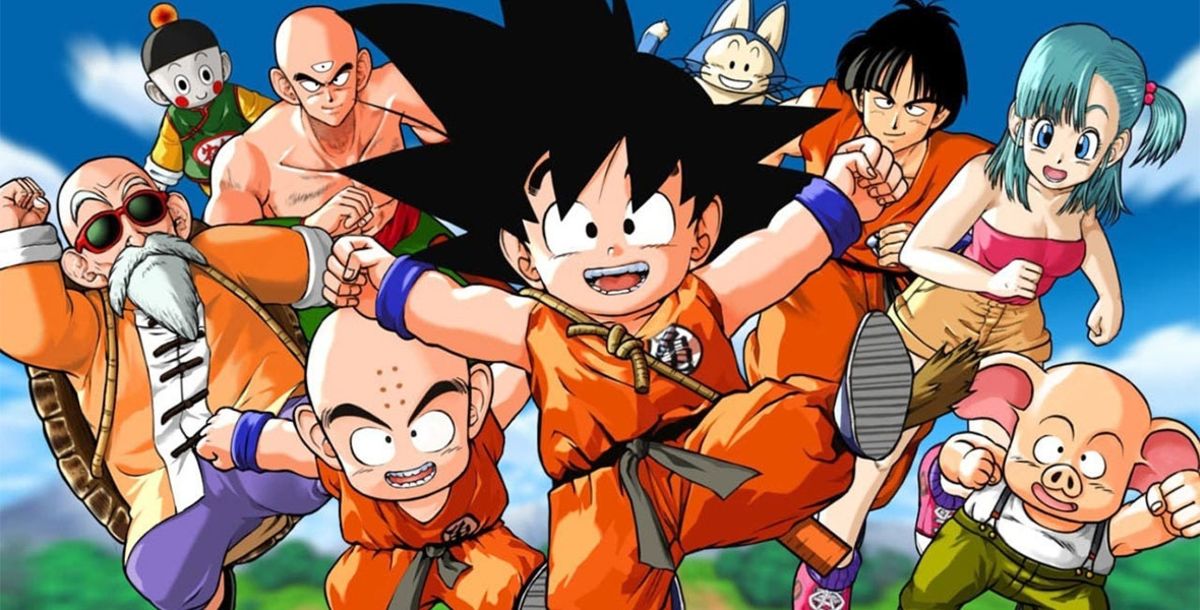 Televisión, Dragon Ball, Akira Toriyama, Toei Animation. Fuji Television, Japón, Son Goku, esferas del dragón