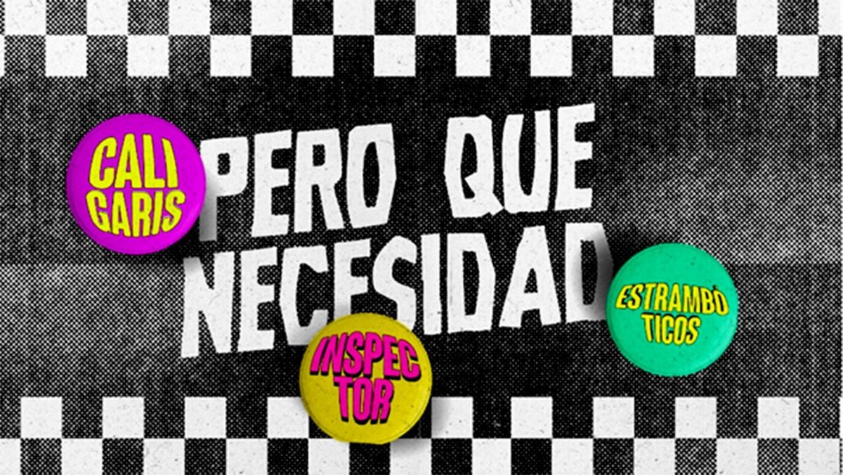Música, Los Caligaris, Juan Gabriel, Inspector, Estrambóticos, Pero qué necesidad, Premios Caligaris, Barrio de Gala