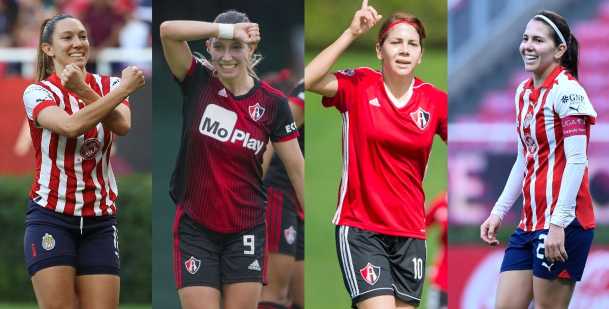 Chivas Femenil, Guadalajara, Atlas, Liga MX Femenil, Licha Cervantes, Adriana Iturbide