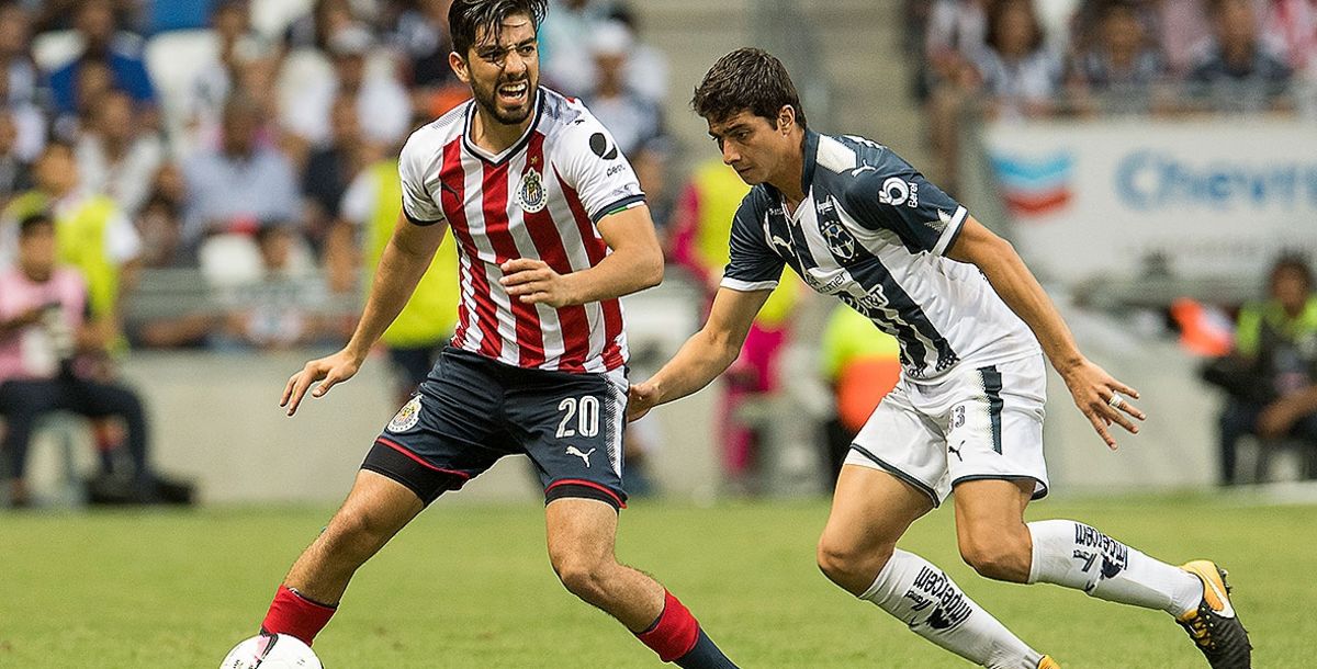 Rayados, Monterrey, Chivas, Guadalajara, Liga MX, Apertura 2017, Celso Ortiz, Rogelio Funes Mori, Dorlan Pabón, Avilés Hurtado