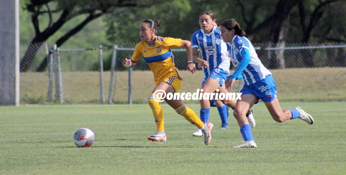 Tigres Femenil, María Inés González Lankenau, Liga MX Femenil, Sub 19, tabla de goleo, póker, Rayadas, Clásico Nacional Femenil