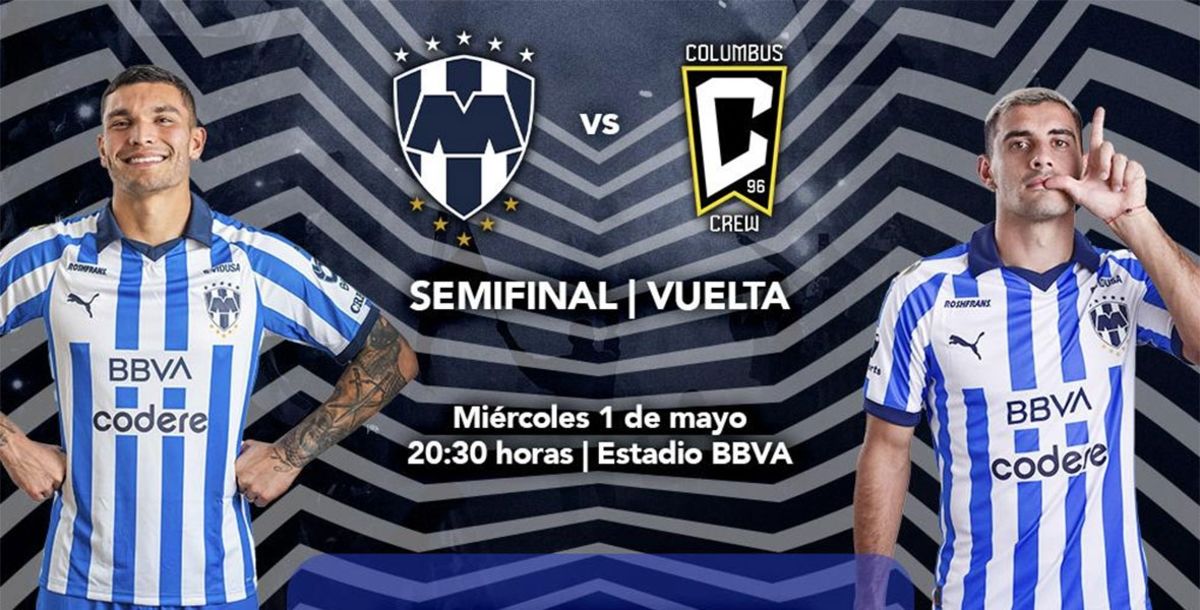 Rayados, Monterrey, Columbus Crew, Concachampions, Concacaf, Vuelta, Estadio BBVA, entradas, abonados gratis