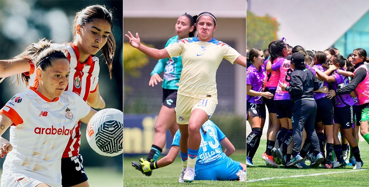 Liga MX Femenil, Sub 19, Liguilla, Cuartos de Final, Semifinales, América, Tigres Femenil, Toluca, Pachuca, Cuartos de Final